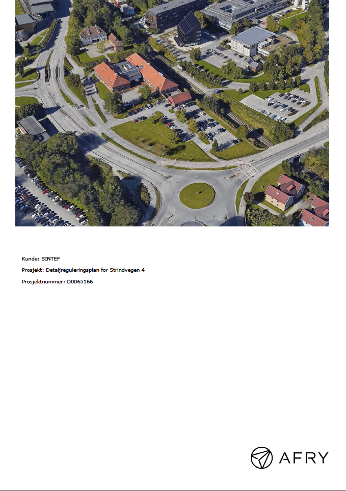 8. Innledende trafikknotat Strindvegen 4