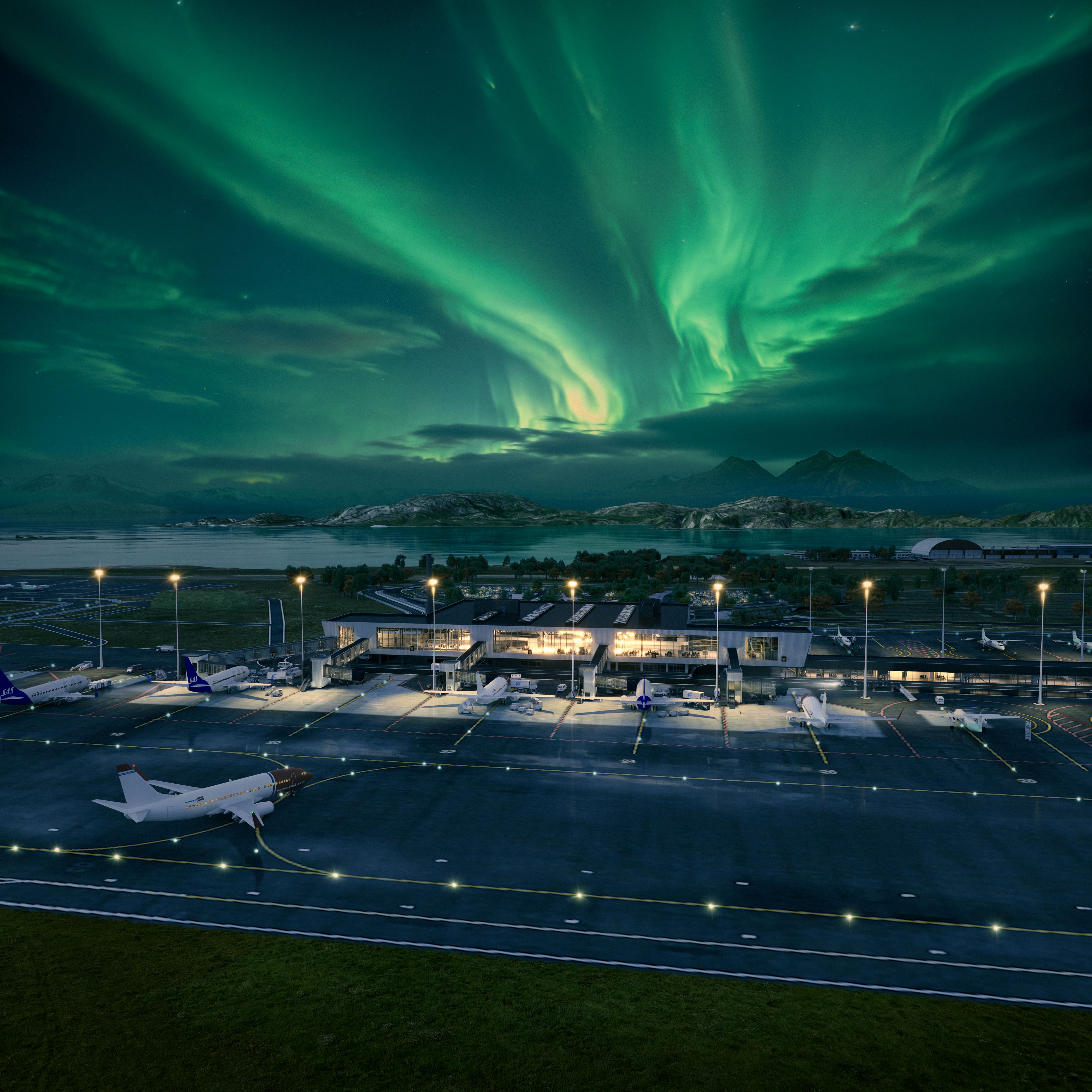 Digitale løsninger ved ny lufthavn i Bodø