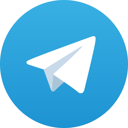 Telegram logo, linking to my Telegram account
