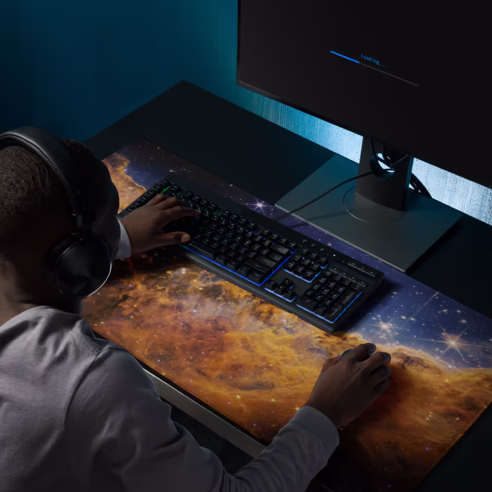 Carina Nebula Gaming Pad (James Webb Telescope Release)