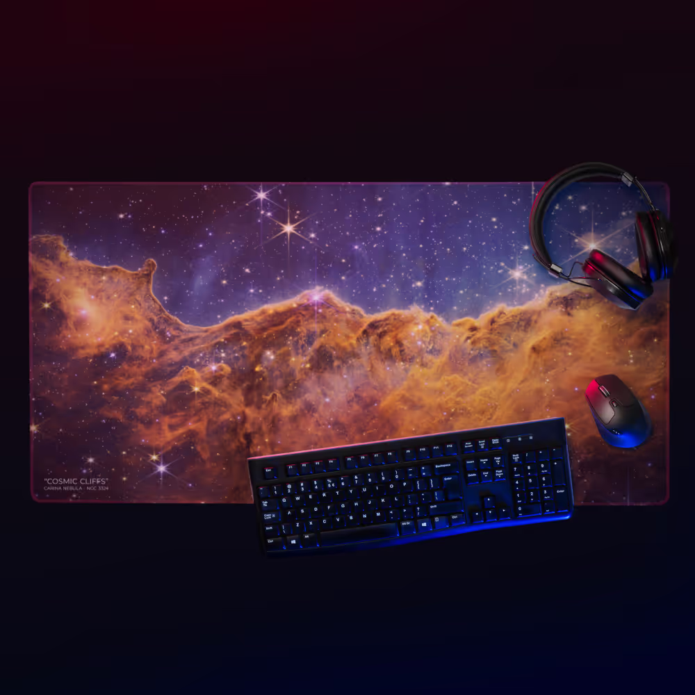 Carina Nebula Gaming Pad (James Webb Telescope Release)