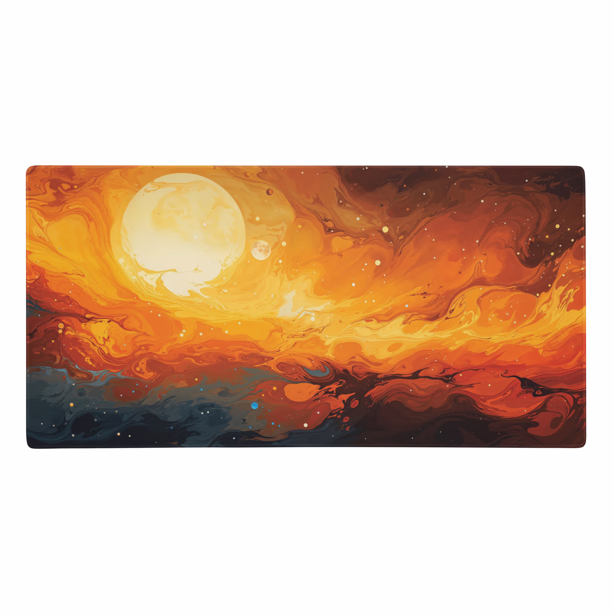 Cosmic Molten Marble Gaming Pad