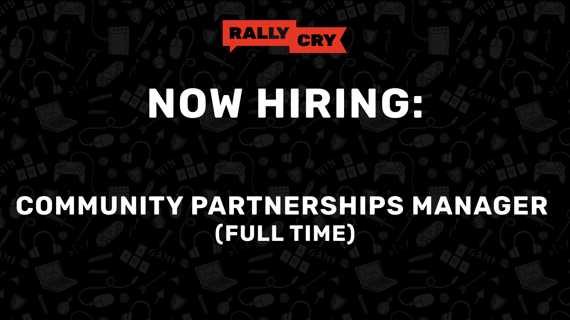 Hiring Community Partnerships Manager