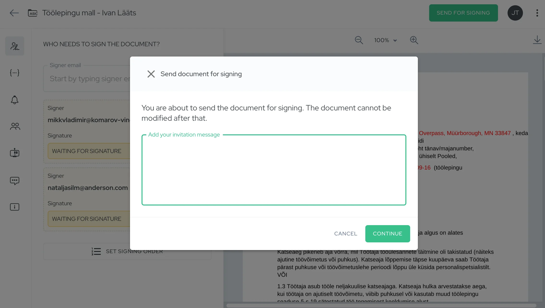 Customizable Invitation