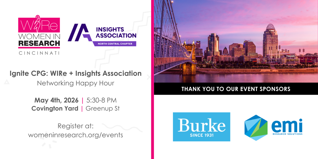 Ignite CPG: WIRe + Insights Association Networking Happy Hour