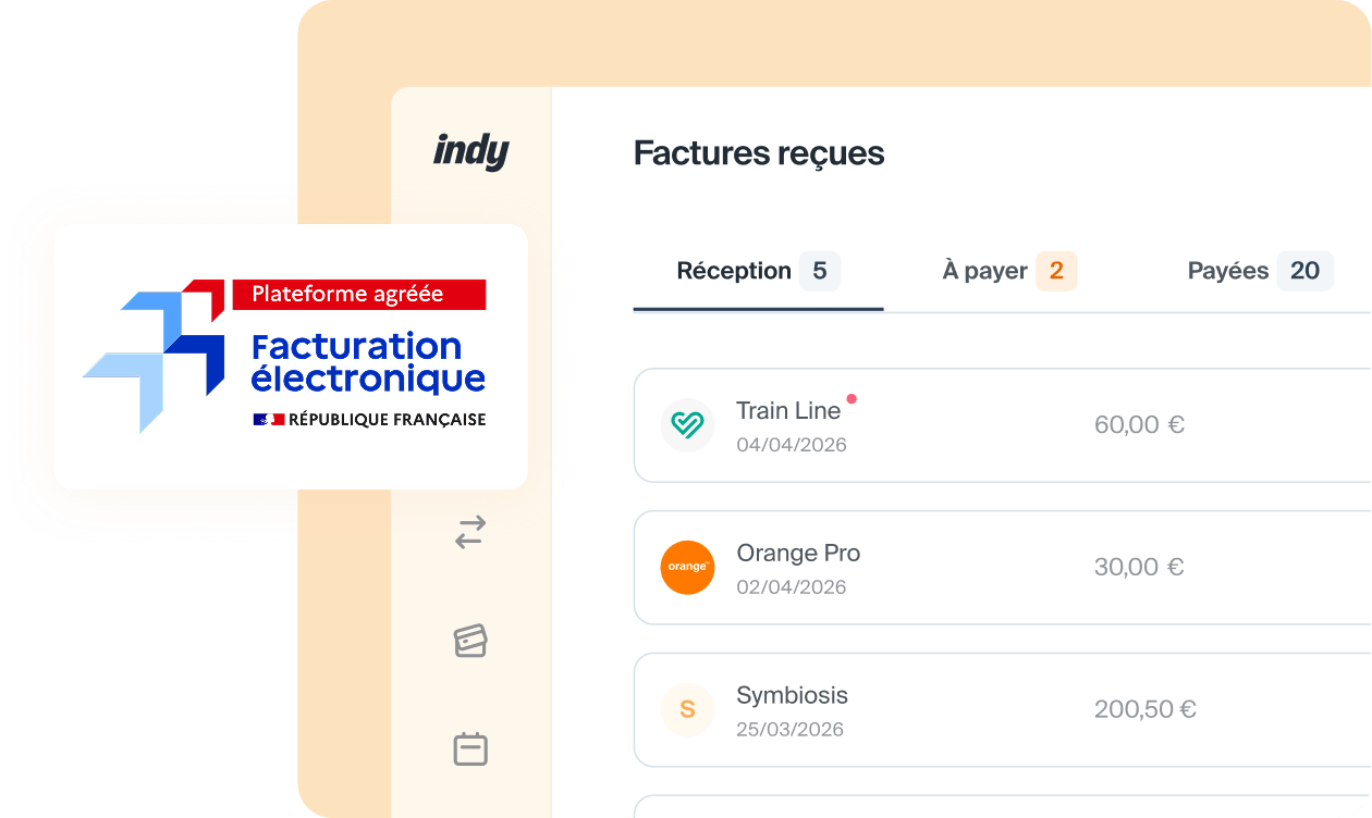 Indy : compta, facturation électronique et déclarations automatisées