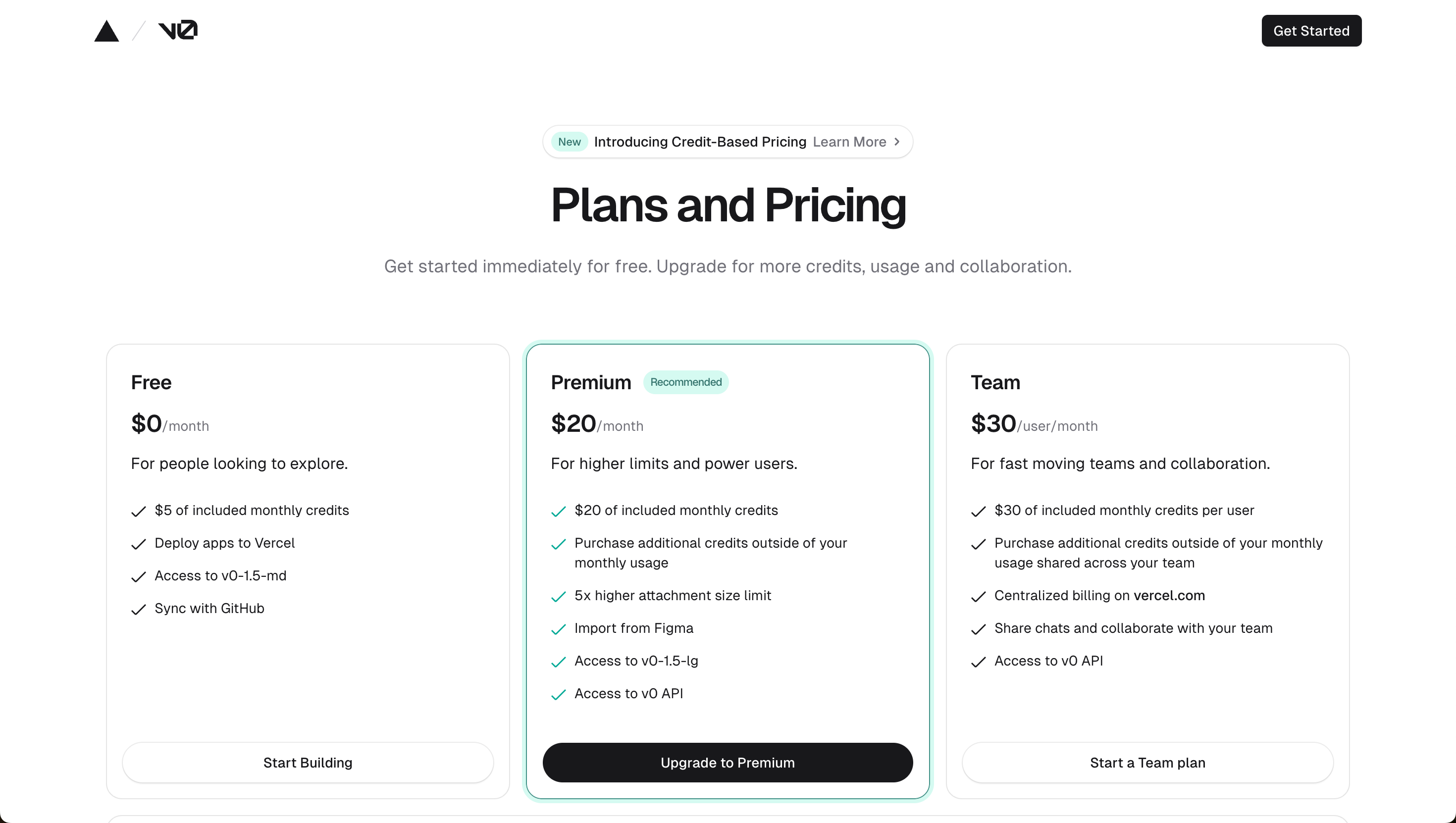 v0 pricing
