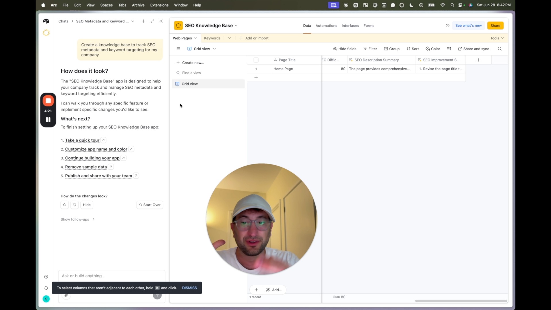 Airtable Omni CRM