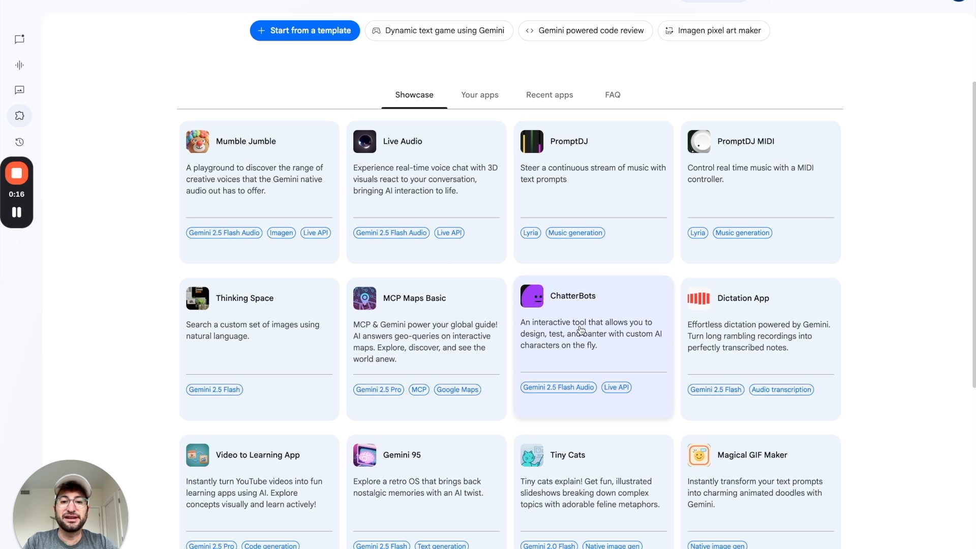 Using the Chatterbox template