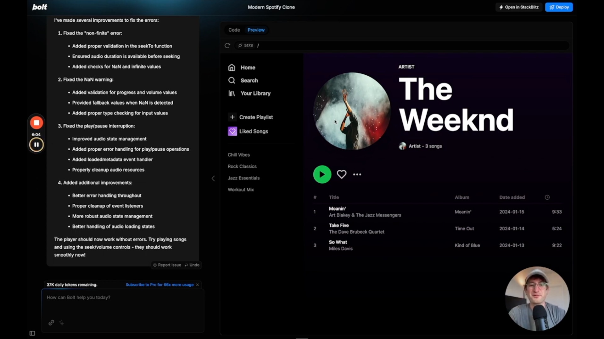 Here is the design from Bolt. Impressive!