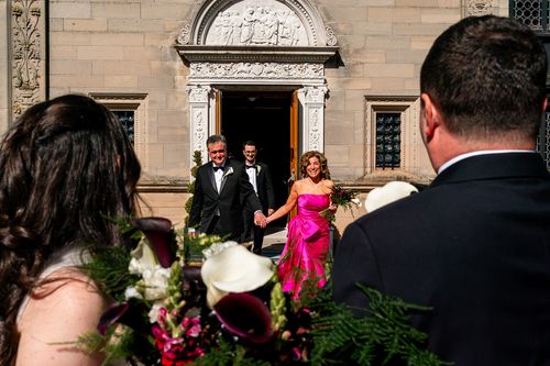 wedding ceremony exit