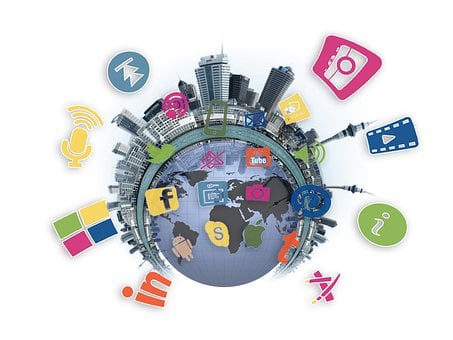 Icon, Digital, Network, Social Media