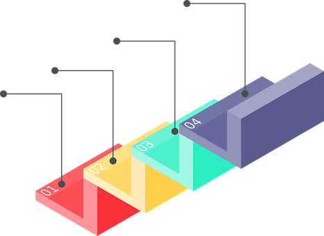 Infographic, Staircase, Progress, Step