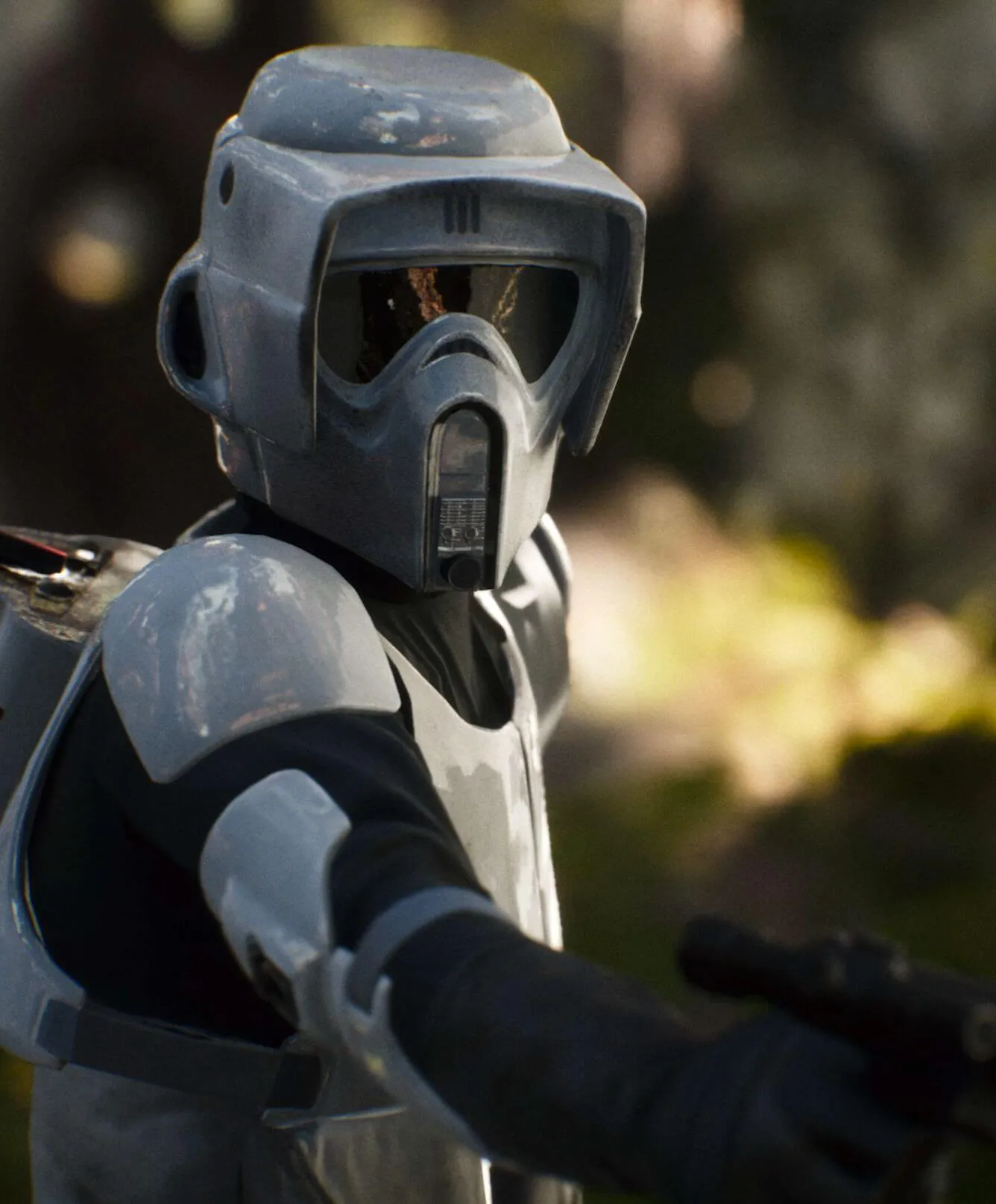 Stormtrooper in outdoor environment