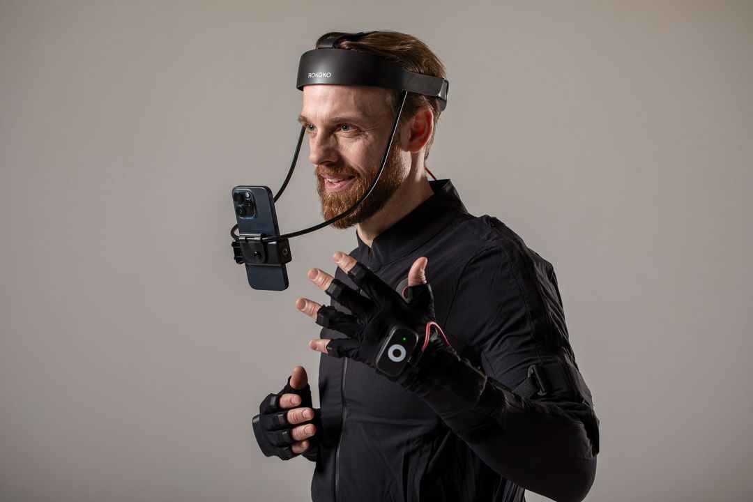 Full body motion capture: body, finger and face capture in one mocap system