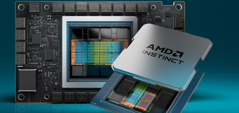 AMD Instinct AI chip highlighting tech companies to invest in for AI growth