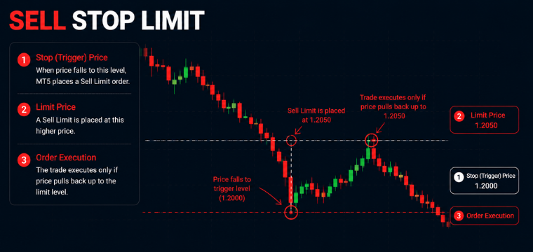 sell stop limit order mt5