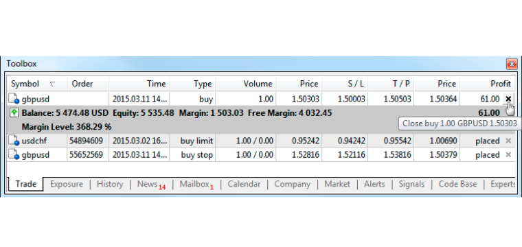 How to Show Real-Time Profit/Loss in MetaTrader 5