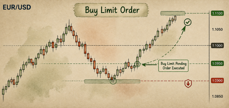 buy limit Pending Orders