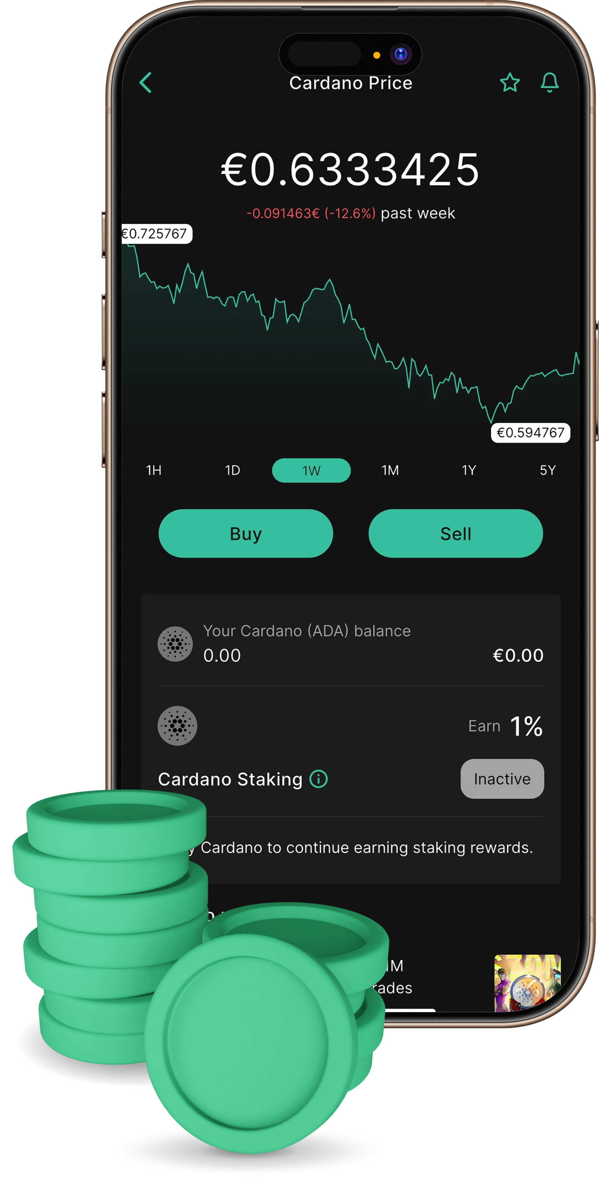 Stake your ADA with 4%