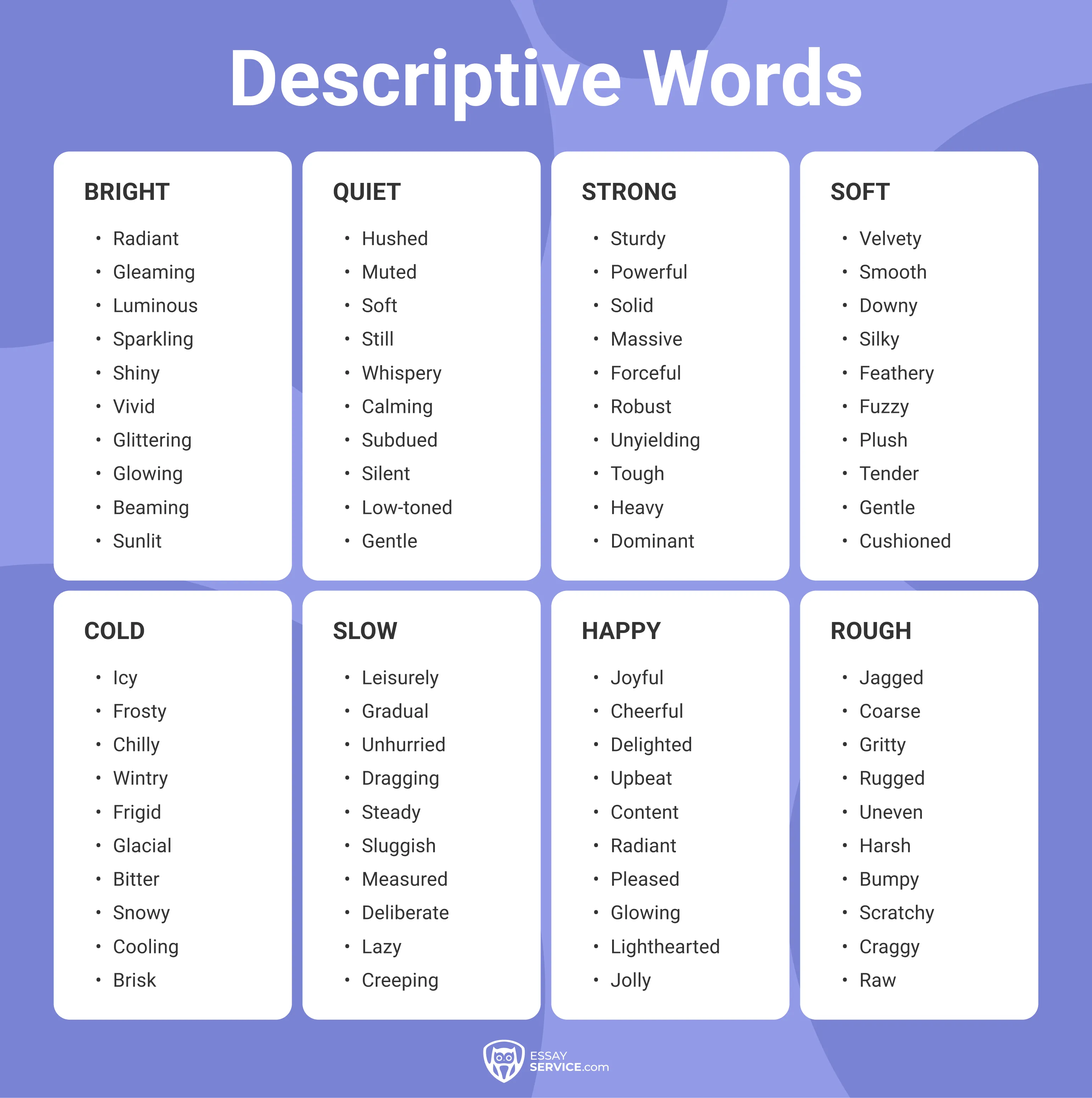 Descriptive Words