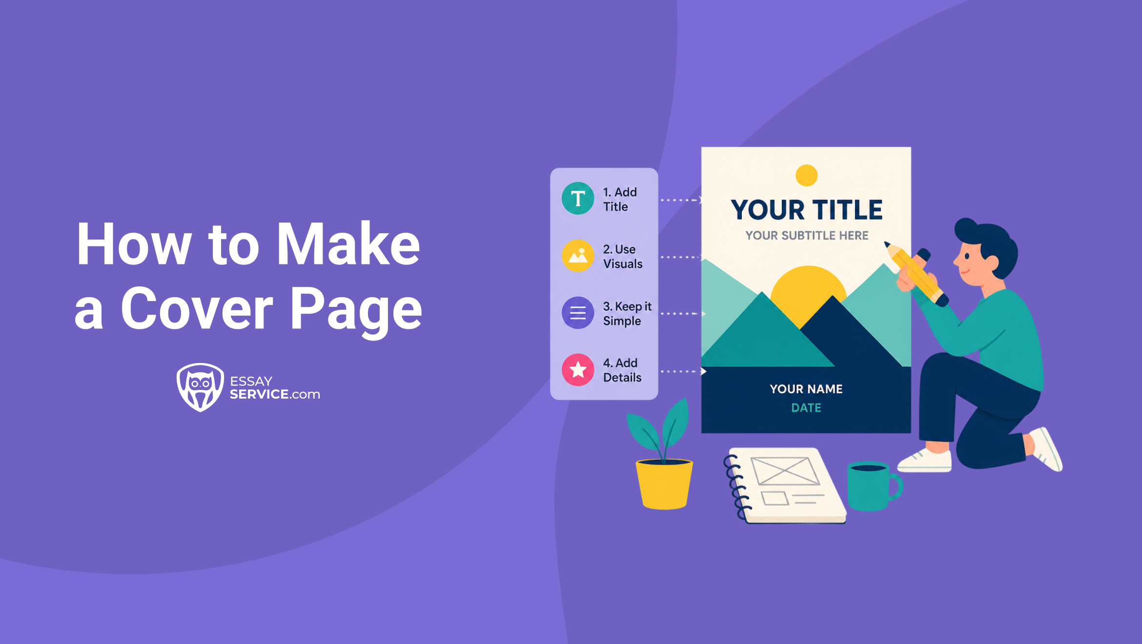 How to Make a Cover Page