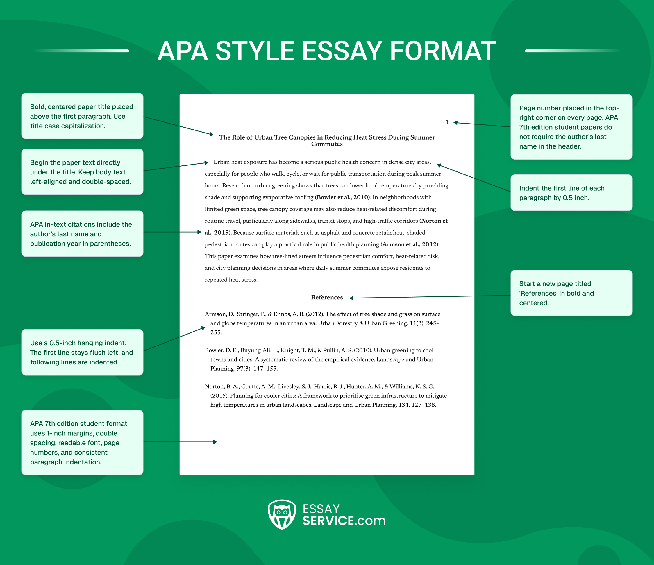 APA Format Essay