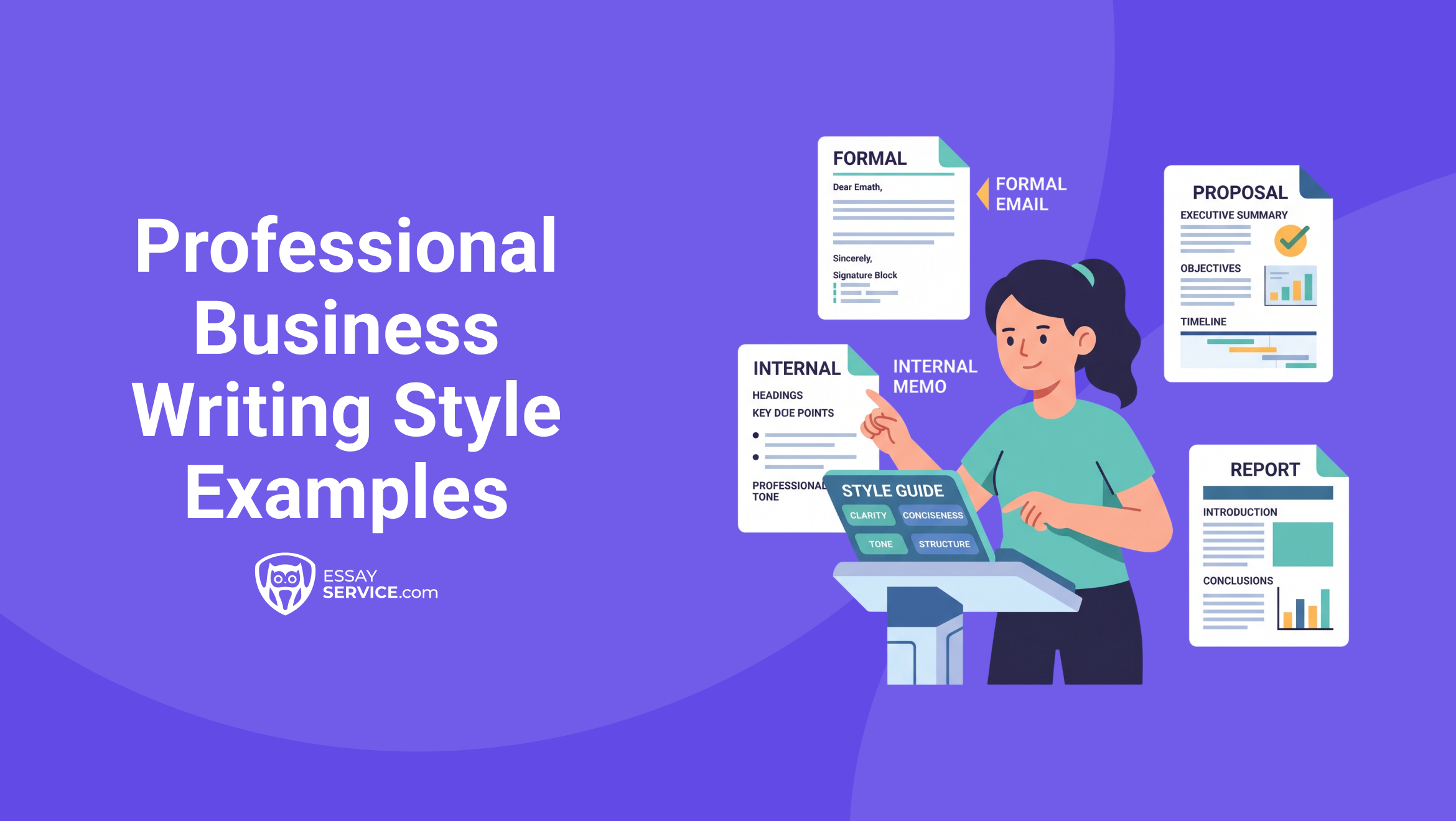Professional Business Writing Style Examples