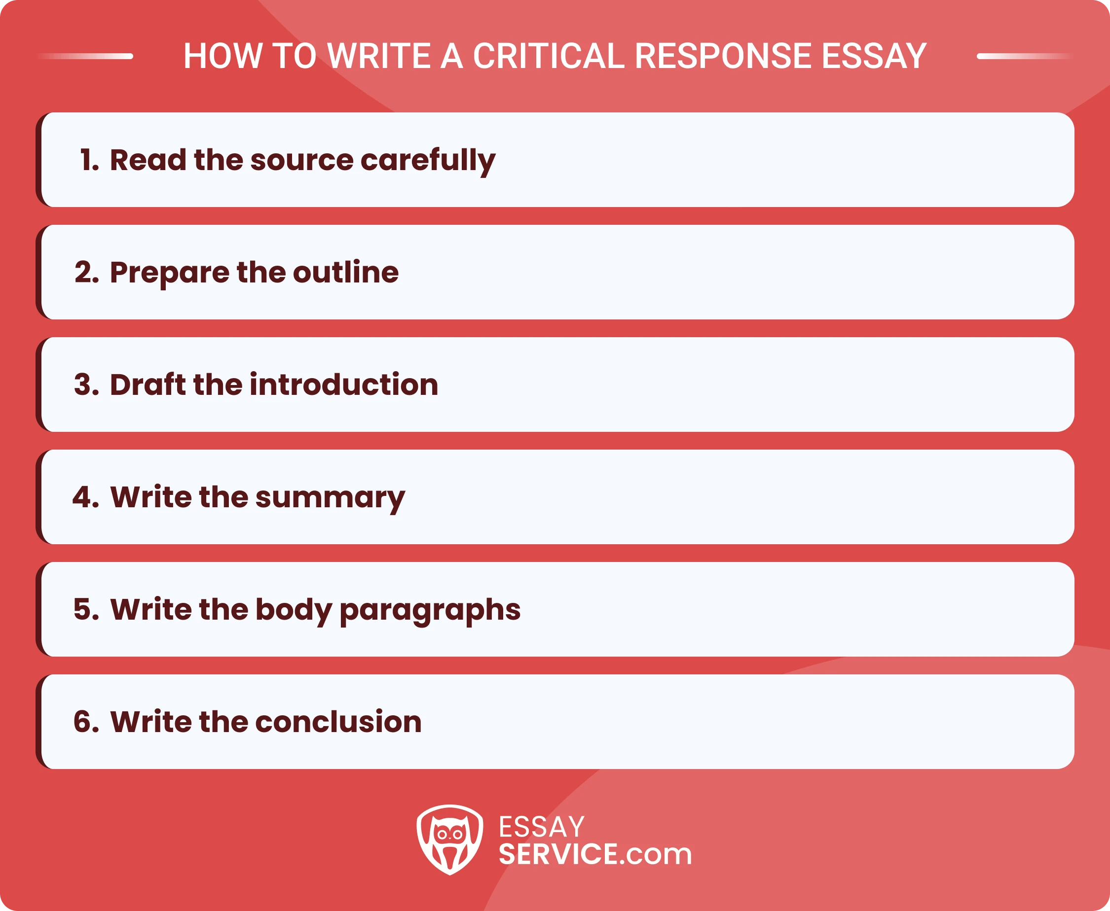 How to Write a Critical Response Essay