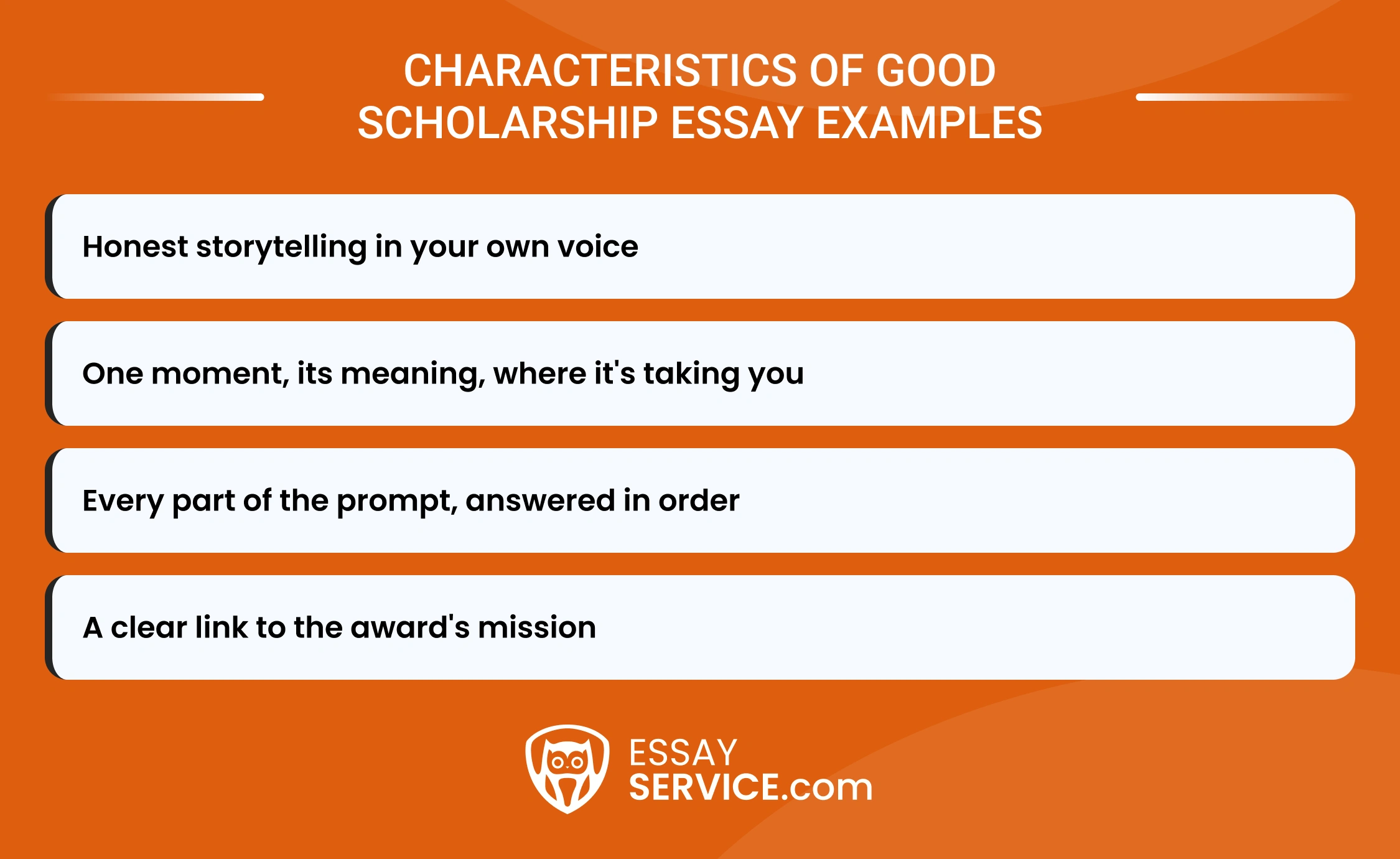 What Makes a Scholarship Essay Win