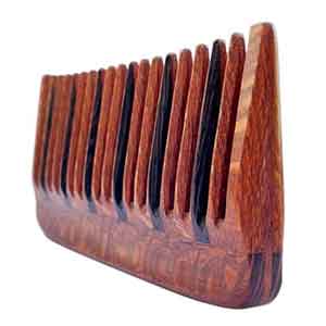 SuperGlide large beard comb - angle view