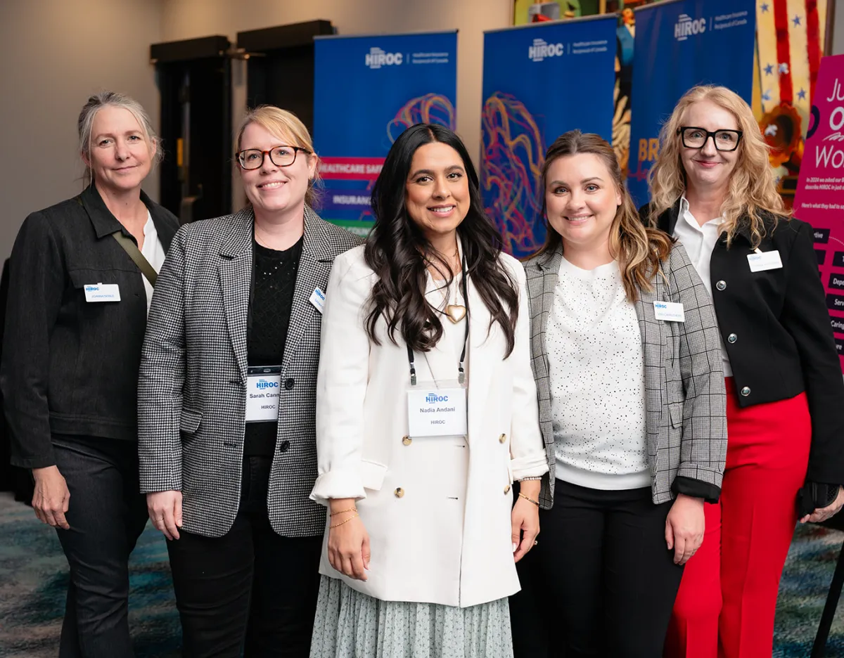 HIROC team members at a HIROC event