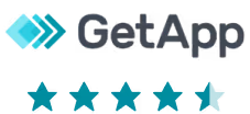 GetApp 4.5 star review social proof
