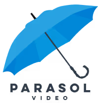 Logotipo de vídeo de Parasol