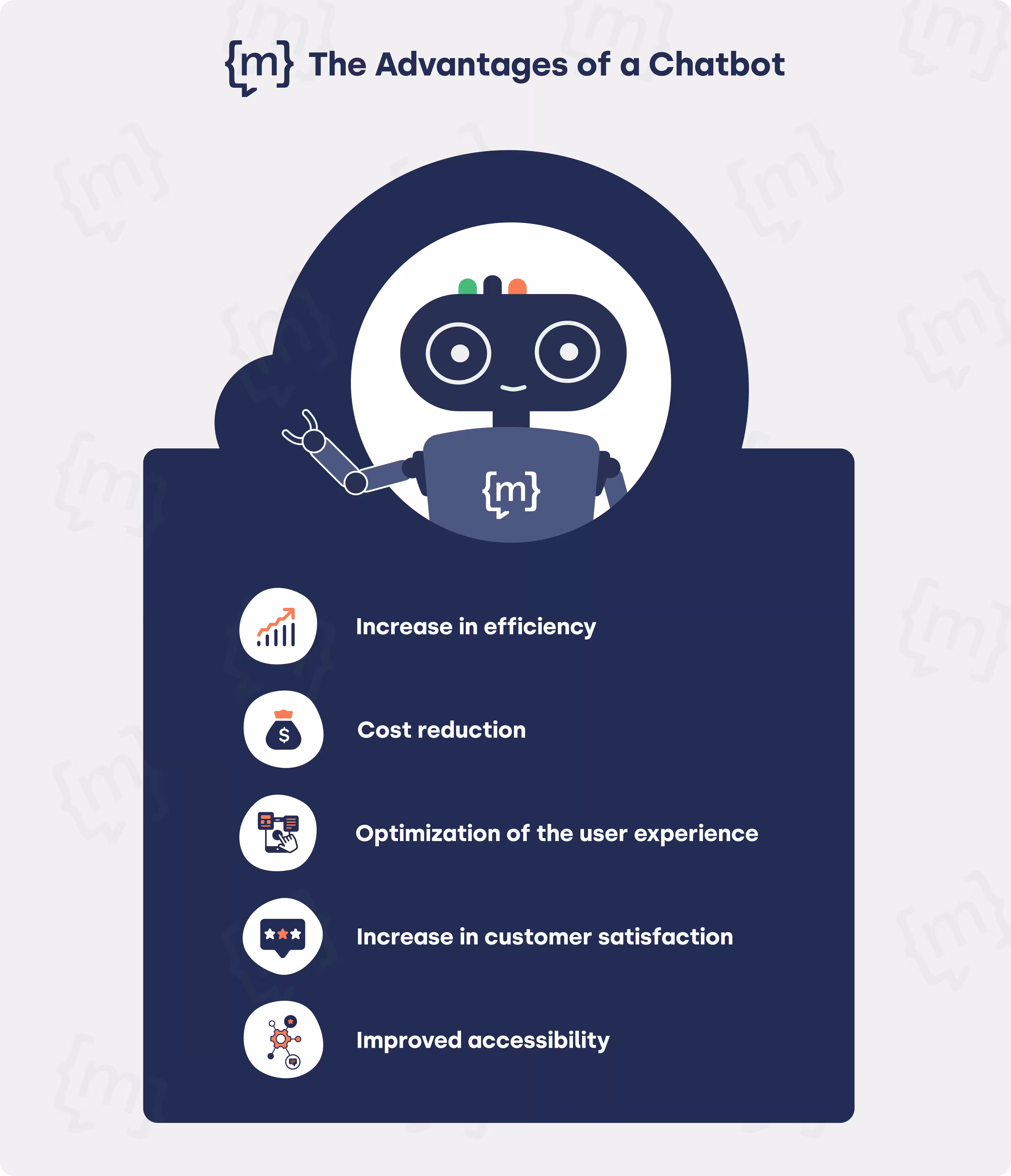 All benefits of chatbots at a glance