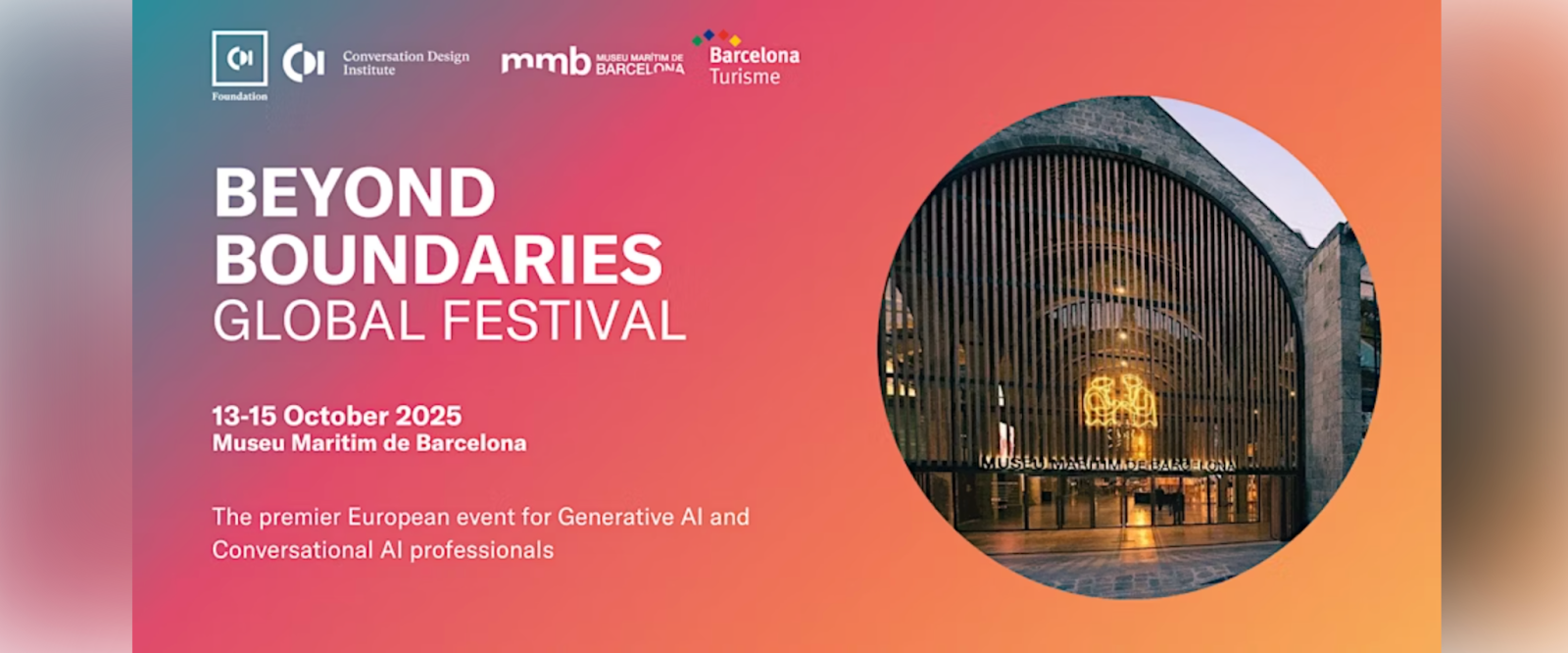 Beyong Boundaries Festival Cover showing the landing page of the event