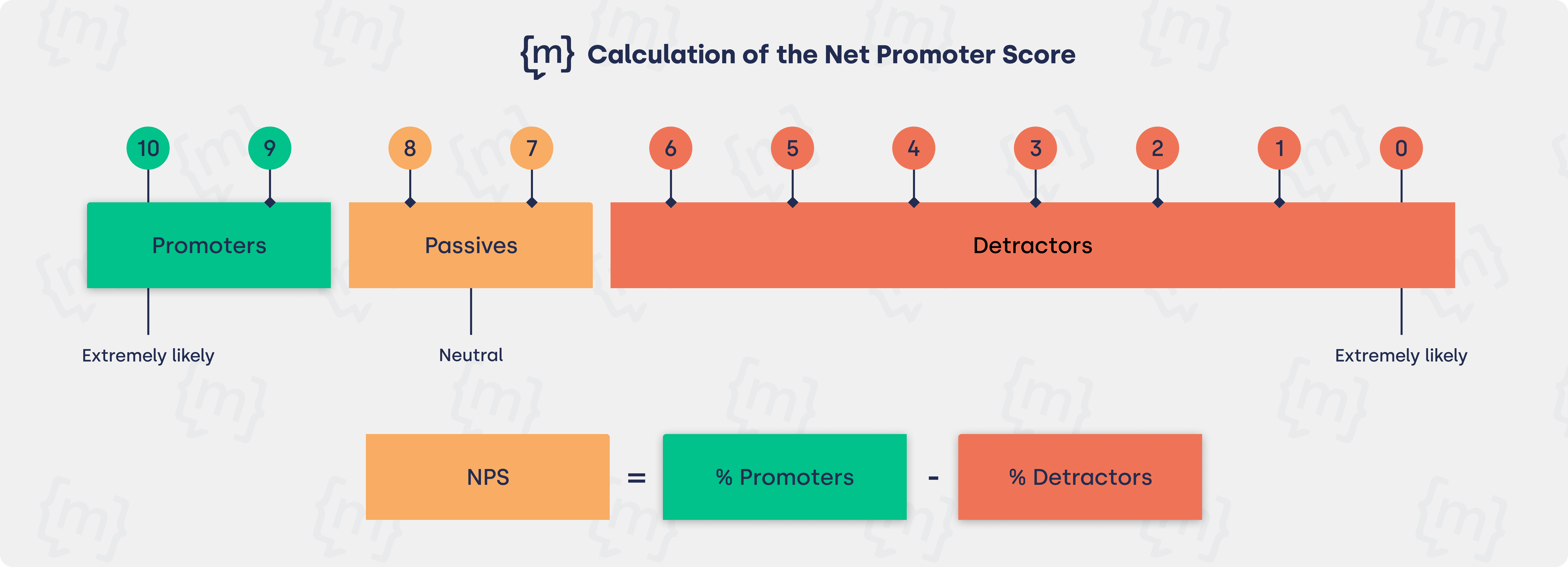 Calculation of the Net Promoter Score (NPS)