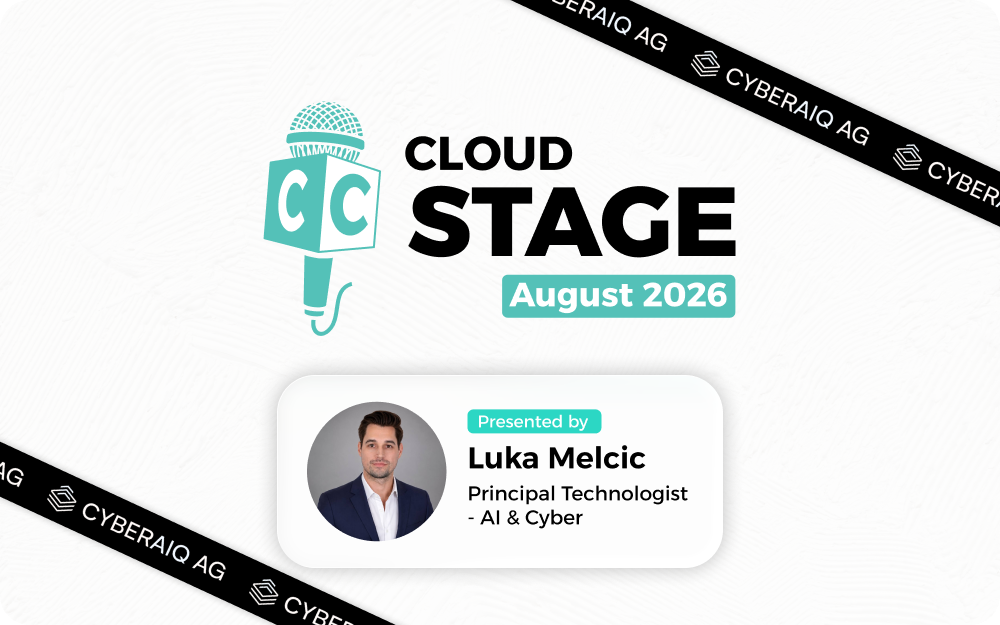 Cloud Stage : CYBERAIQ AG