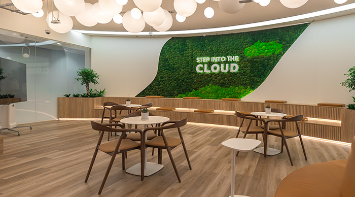 Auditorium interior with stage and audience seating