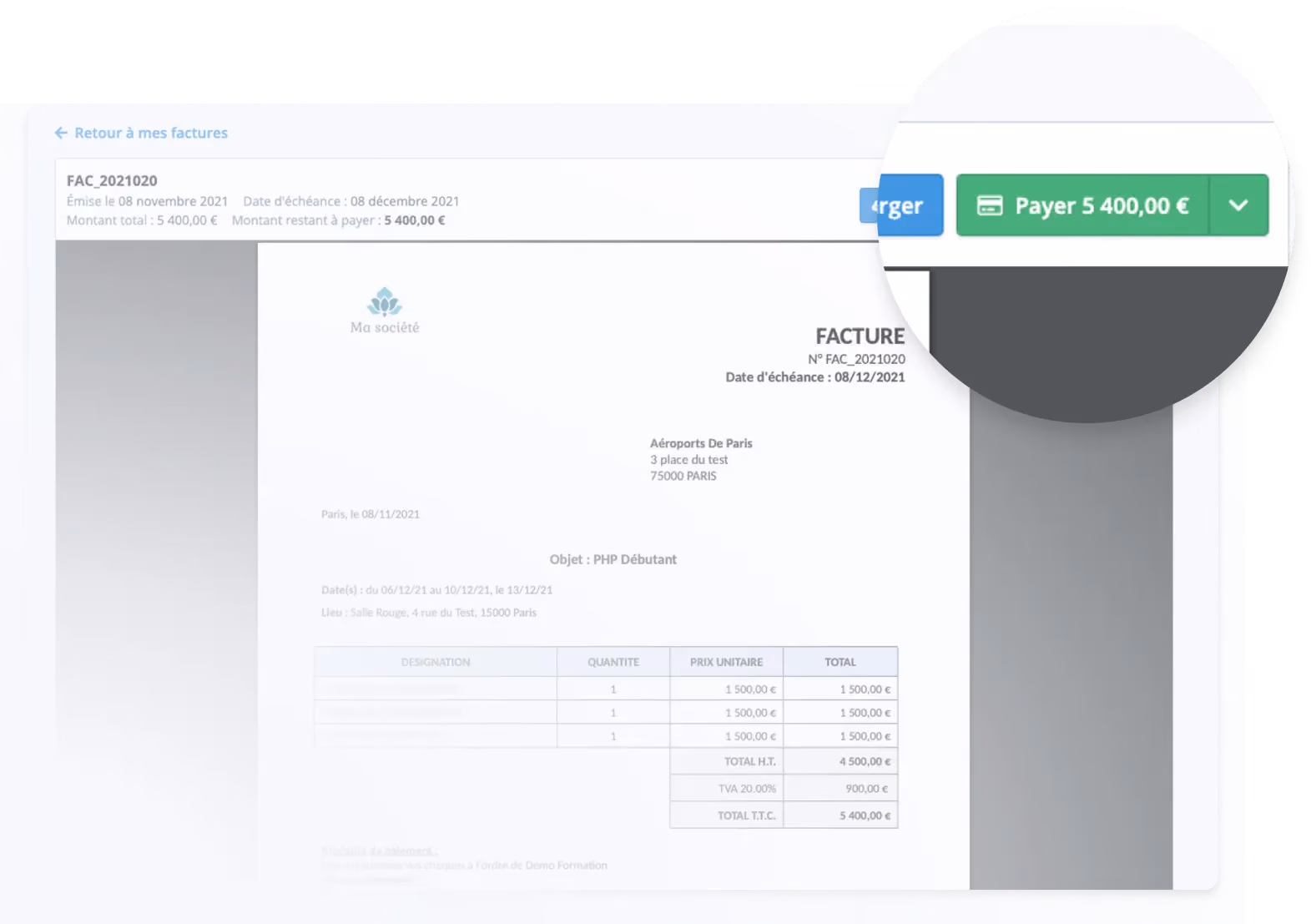L'interface simple Dendreo vous facilite la gestion de vos dossiers CPF