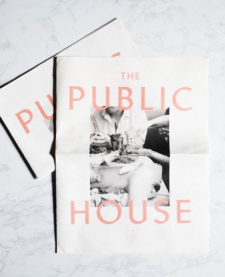 The Public House — branding project by Old Friend Studio