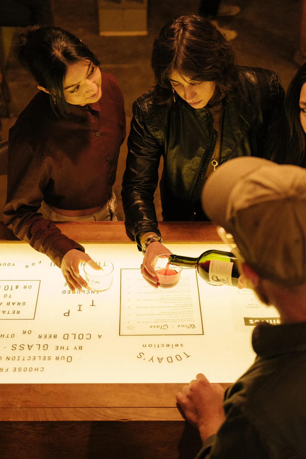 company menu board