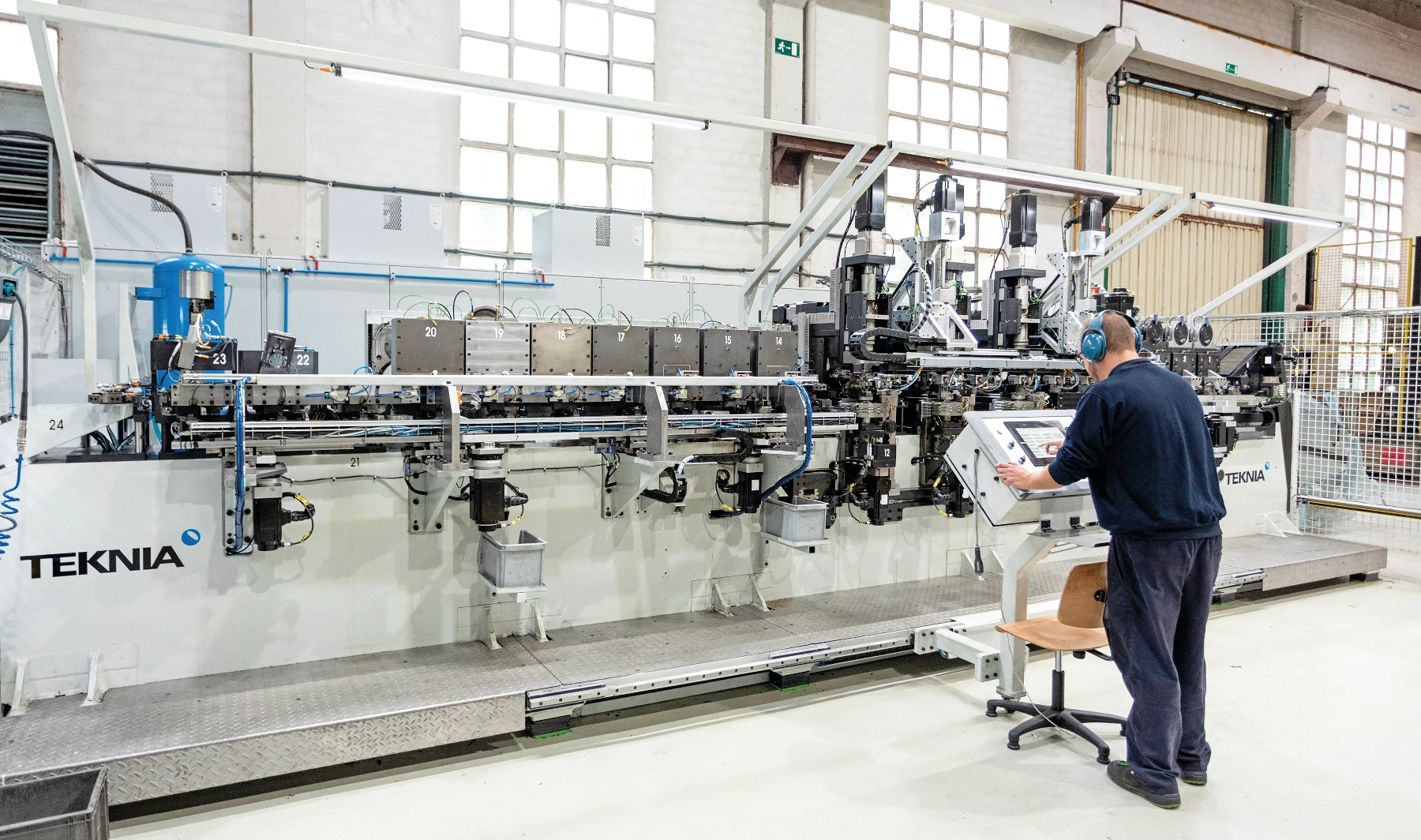 Interior de Teknia Elorrio.