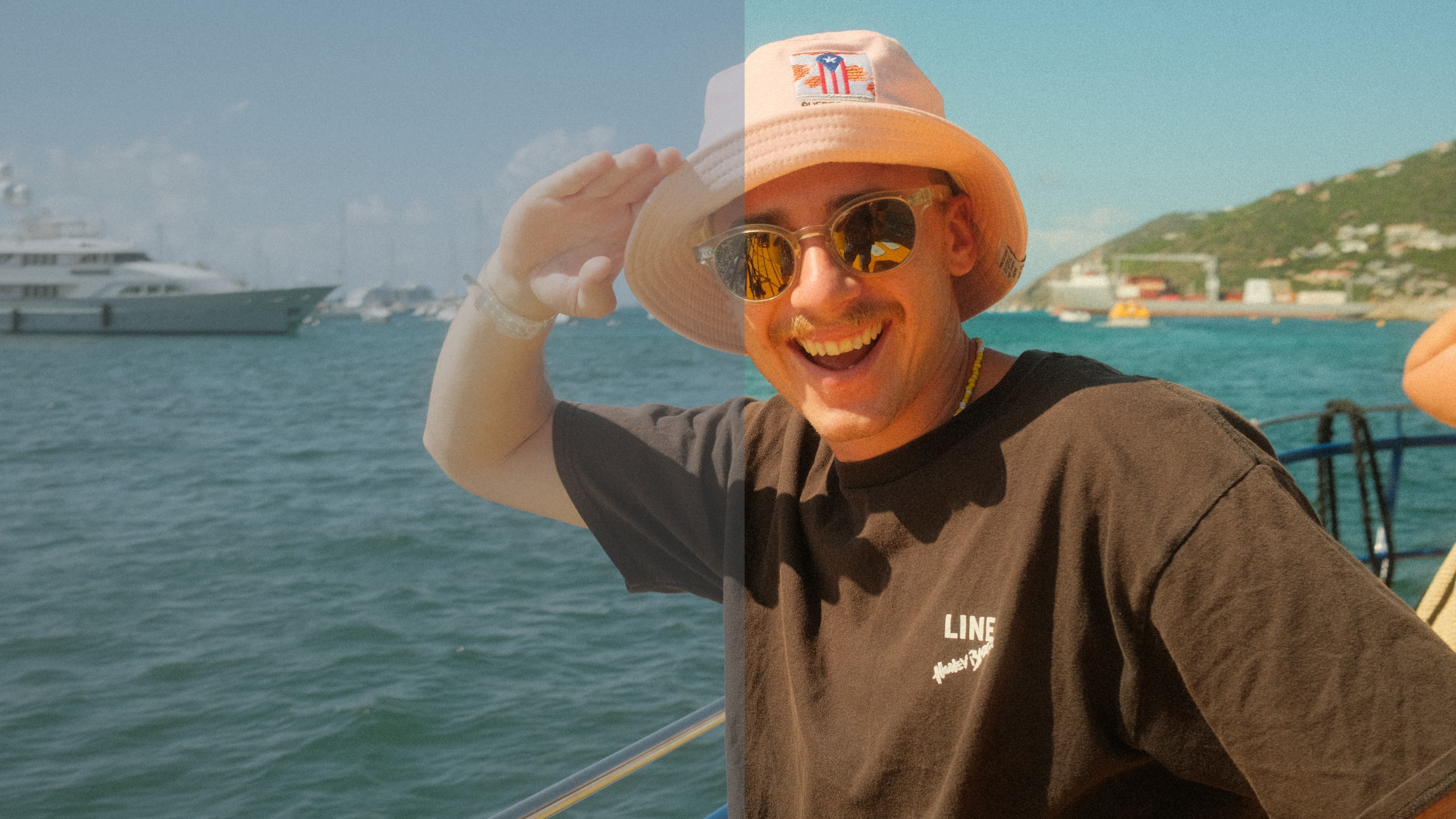 before after lightroom retro presets colour vintage film vibrant