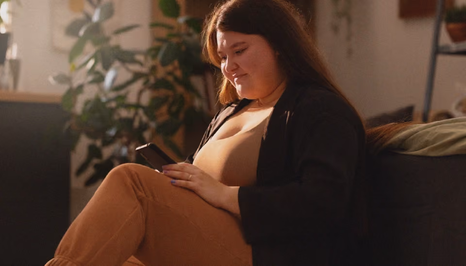 Une personne en situation d'obésité