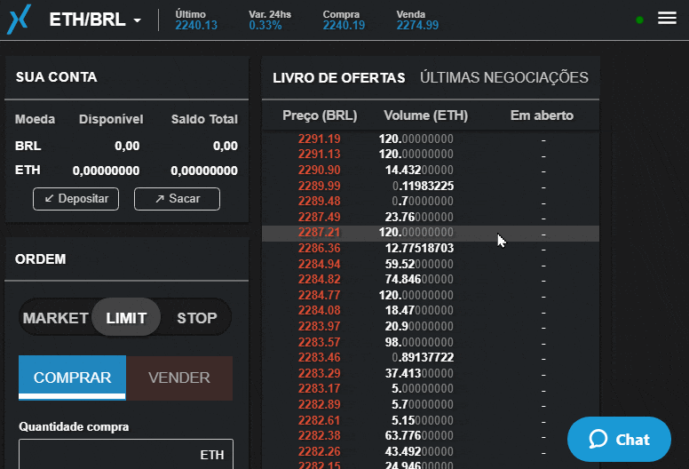 como investir em bitcoin - video com o acesso ao saldo na conta da coinext