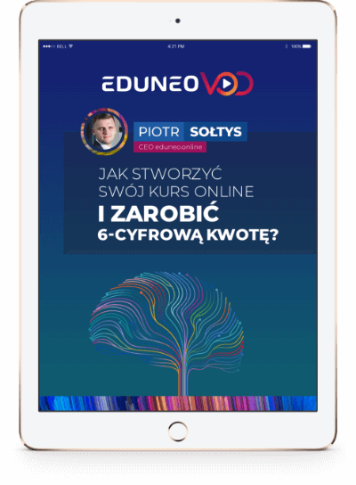 EduneoVOD Ebook Okładka Mockup