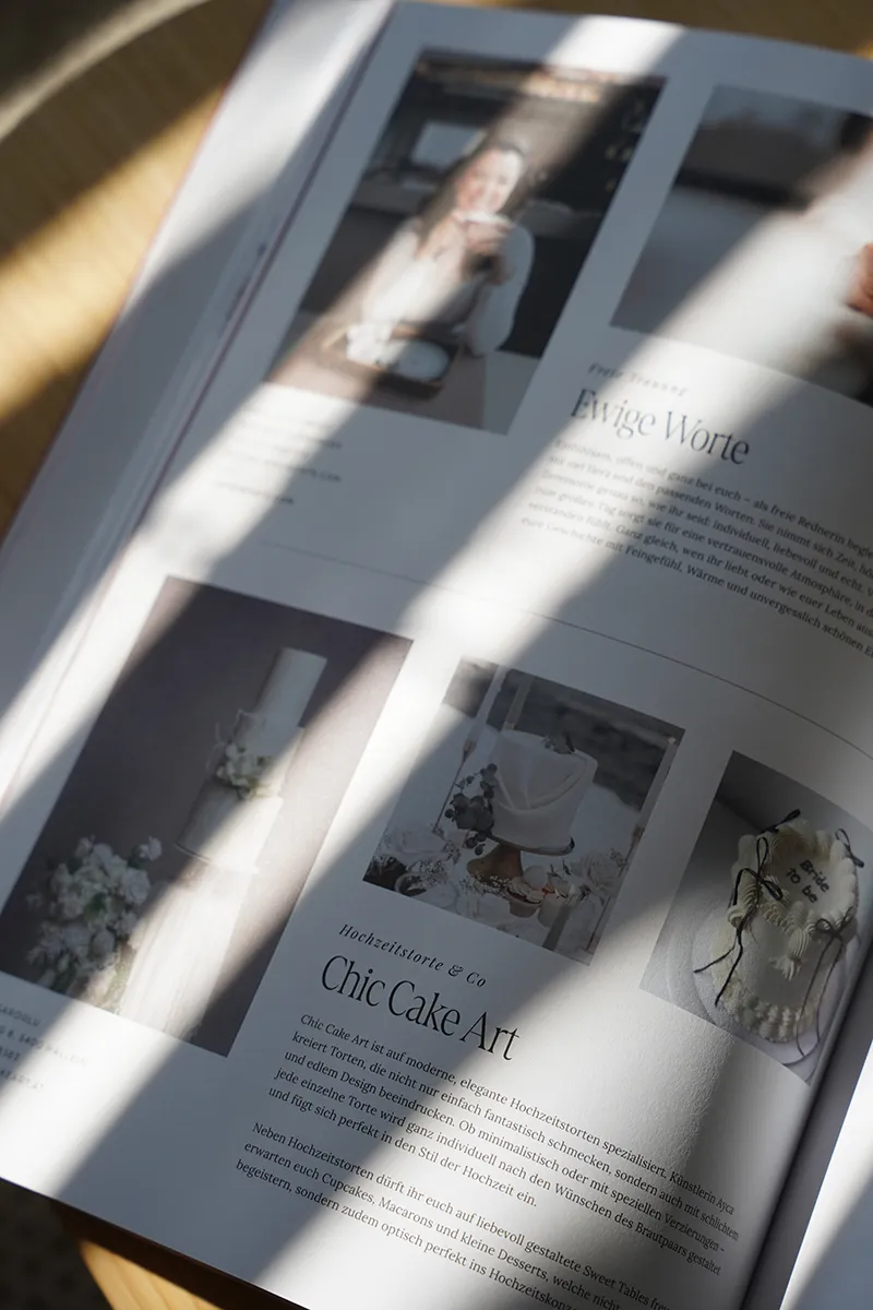 Hochzeitsbuch Erfolgskonzept