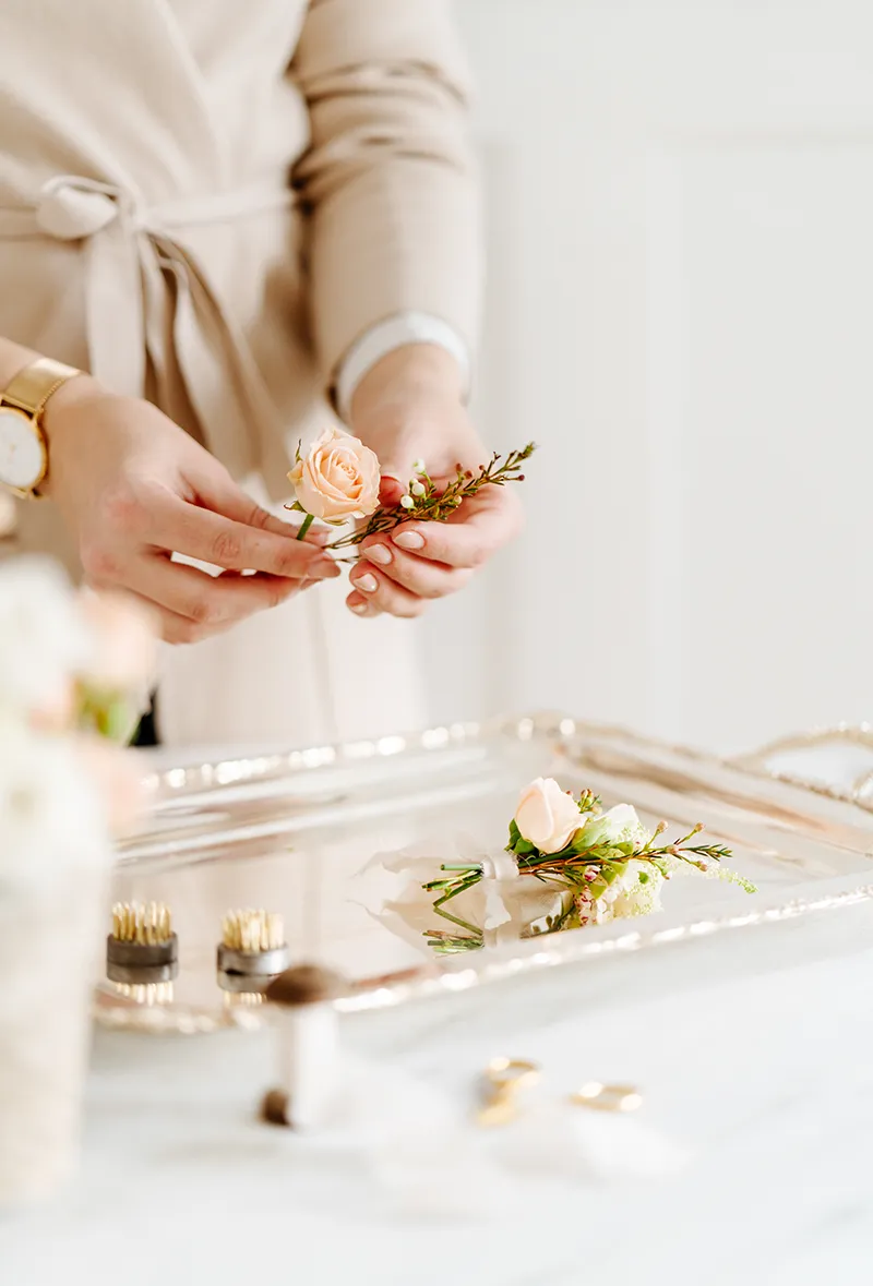 Floristin für Hochzeit