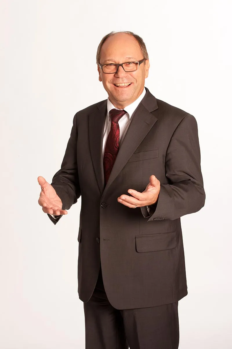 Trauredner Leopold Augustin